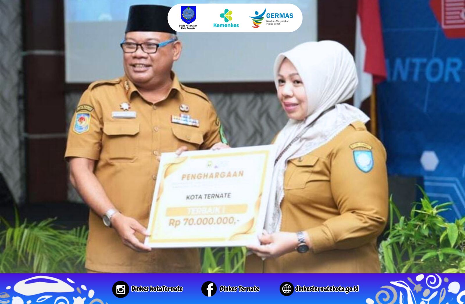 Pemprov Maluku Utara Apresiasi Ternate Raih Juara 1 Lomba Aksi Konvergensi Stunting